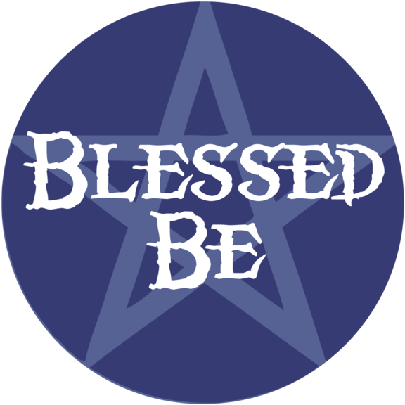 Blessed Be Button