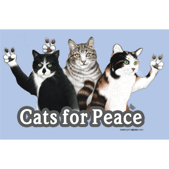 Cats For Peace Magnet