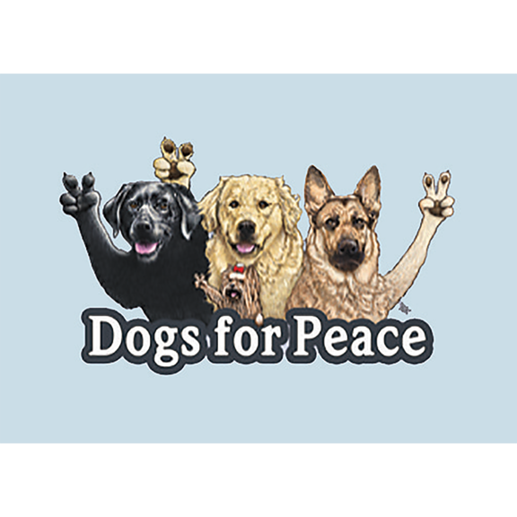 Dogs For Peace Magnet