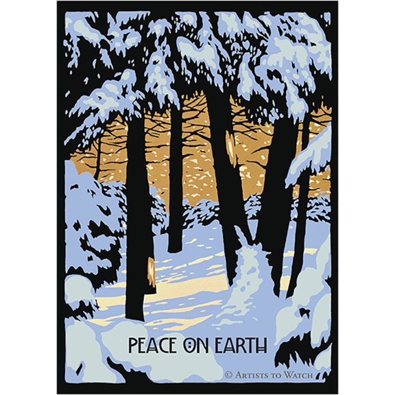 Peace On Earth 12 Note Card Set