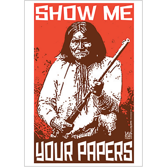 Show Me Papers Geronimo Magnet