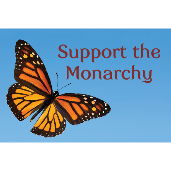 Support The Monarchy Magnet