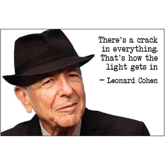 Leonard Cohen Magnet