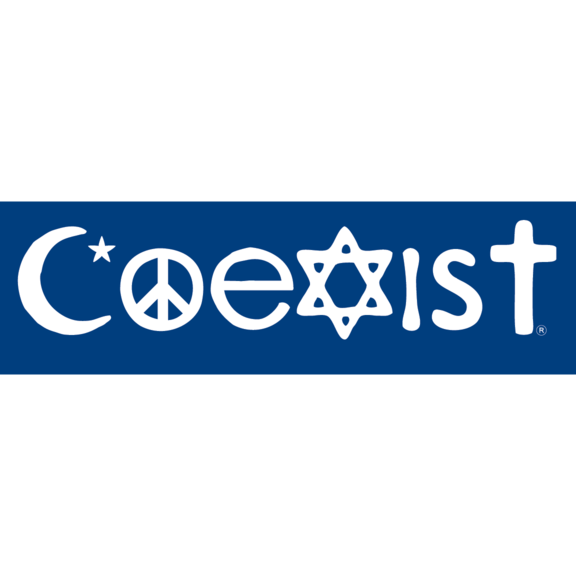 Religions Coexist Sticker