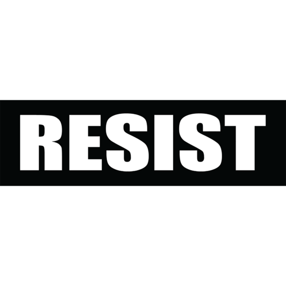 Resist Sticker