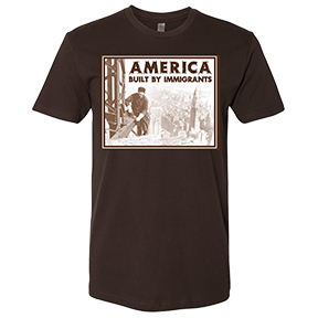America Built By Immigrants T-Shirt
