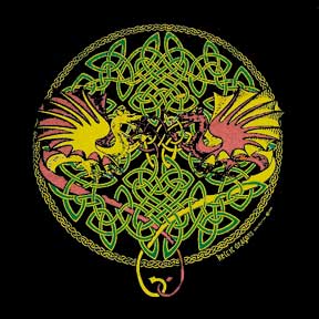 Celtic Dragon Long Sleeve T-shirt