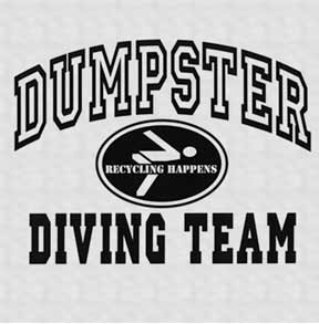 Dumpster Diving Long Sleeve T-Shirt