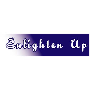 Enlighten Up Bumper Sticker