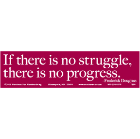 Frederick Douglass Bumper Sticker