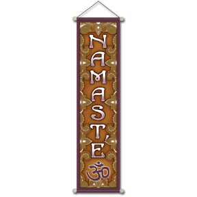 Namaste Affirmation Banner