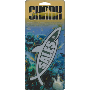Sales Shark Plaque Car Emblem