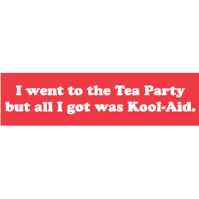 Tea Party Bumper Sticker