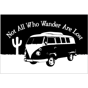 Wander Not Lost 2x3 Magnet