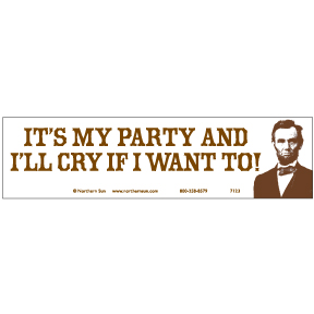 Abe-Lincoln-Bumper-Sticker
