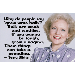 Betty White Magnet