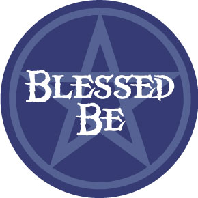Blessed Be Button