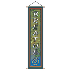 Breathe Affirmation Banner