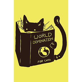 Cat World Domination Magnet