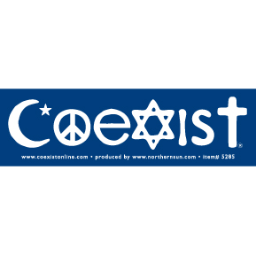Coexist-Sticker