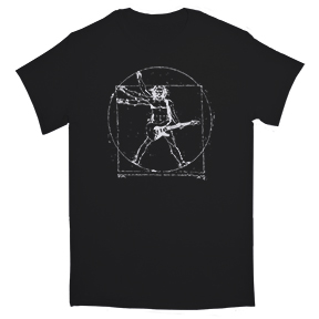 DaVinci Guitar Man T-Shirt