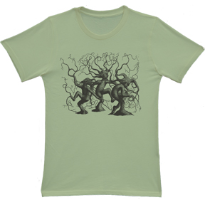 Dancing Trees Organic Sage T-Shirt