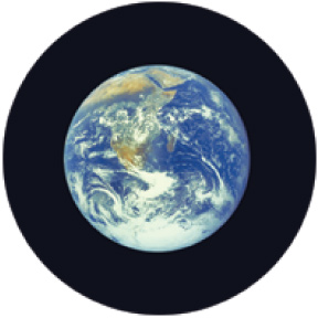 Earth Small Button