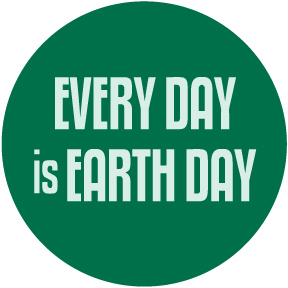 Every Day Is Earth Day Button