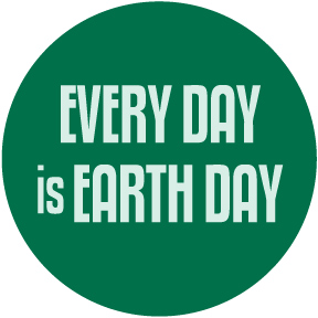 Every day Is Earth Day Button