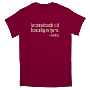 Facts Aldous Huxley T-Shirt