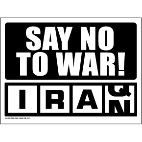 Iraq / Iran 5 Yard Sign Set