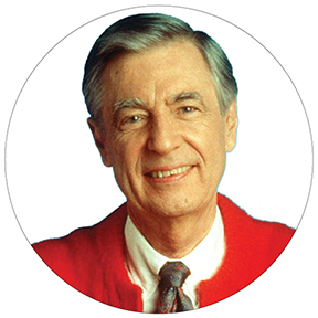 Mr Fred Rogers Button