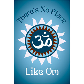 No Place Like Om Magnet