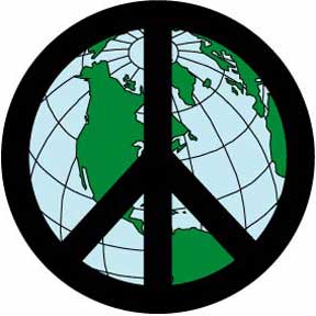 Peace-Sign-Earth-Button