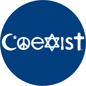 Religions Coexist Button