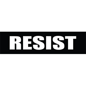 Resist Bumper Sticker 