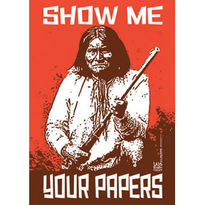 Show Me Papers Geronimo 2x3 Magnet