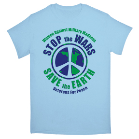 Stop The Wars Save The Earth T-Shirt