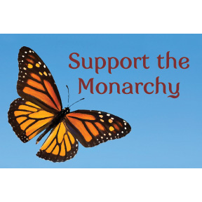Support The Monarchy Magnet