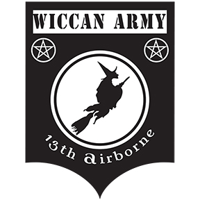 Wiccan Army Patch