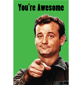 You're Awesome Bill Murray Magnet