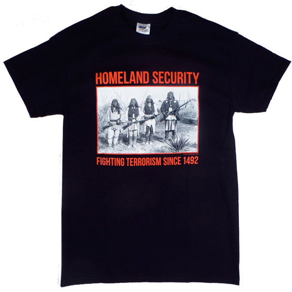 Homeland Security Black TShirt