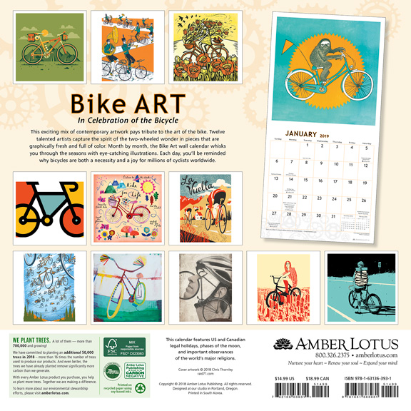 Bike Art Calendar