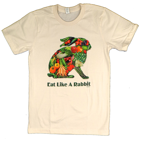 Eat Like A Rabbit Organic TShirt