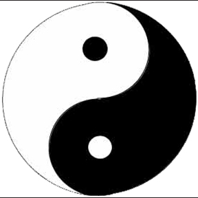 YIN YANG Button