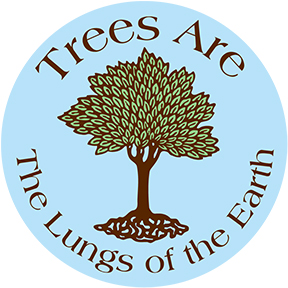 TREES ARE THE LUNGS Button