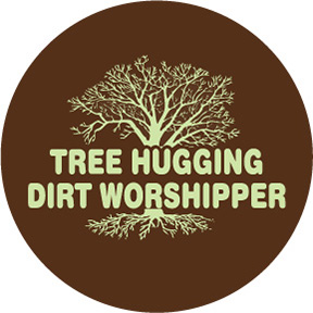 DIRT WORSHIPPER Button