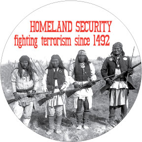 HOMELAND SECURITY Button