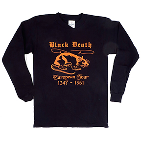 BLACK DEATH Long Sleeve T-Shirt