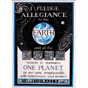PLEDGE ALLEGIANCE Poster